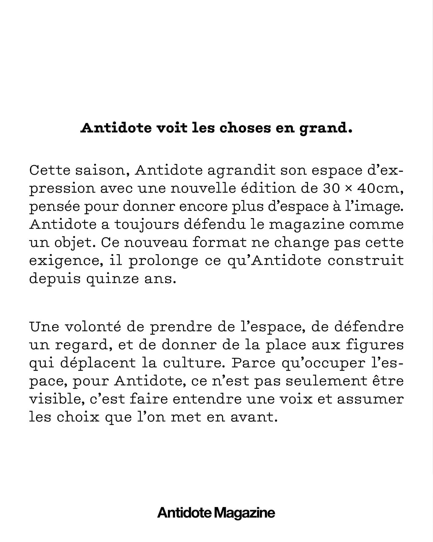 Antidote Magazine. - N°29 - Image 7