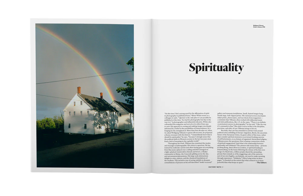 Aperture Magazine - Spirituality, N°237, Winter 2019 (Guest curated by Wolfgang Tillmans) - Image 2