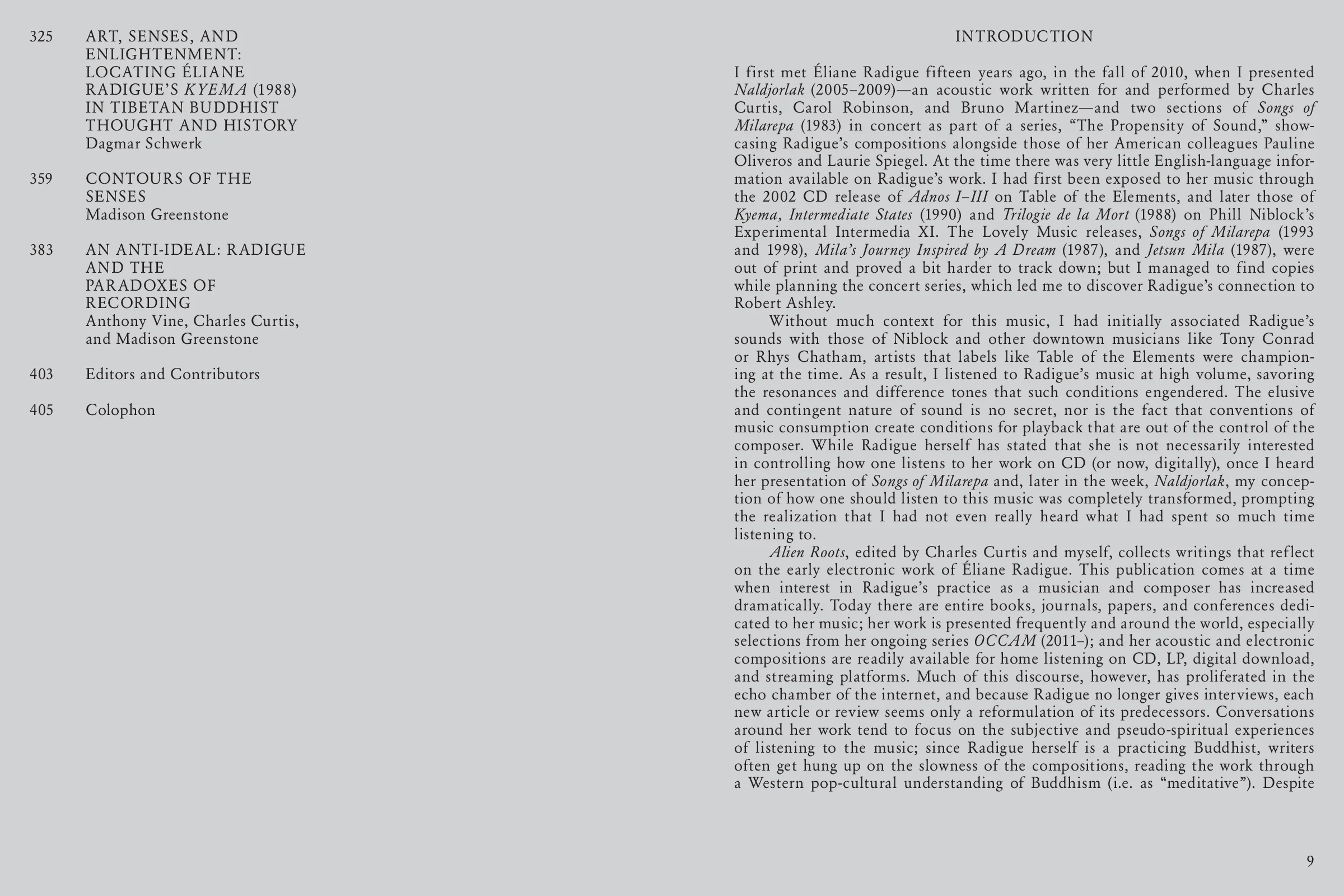 Blank Forms - N°10 "Éliane Radigue - Alien Roots" - Image 4
