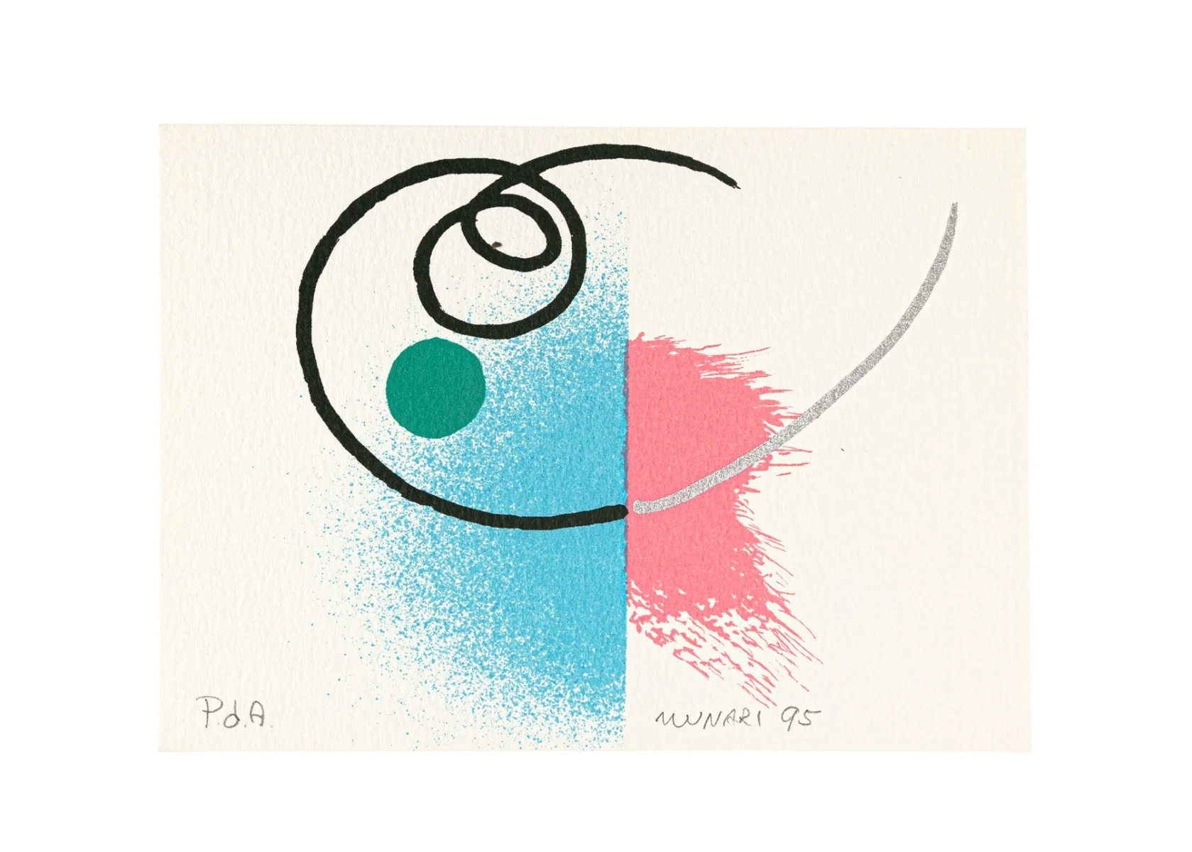 Bruno Munari <br><em>Emozioni</em>, 1995 - Image 2