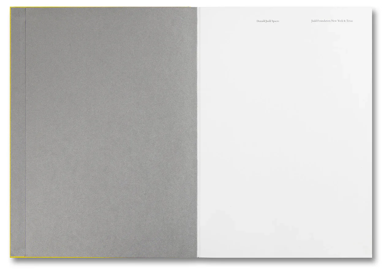 Donald Judd - Spaces (Second Edition) - Image 4