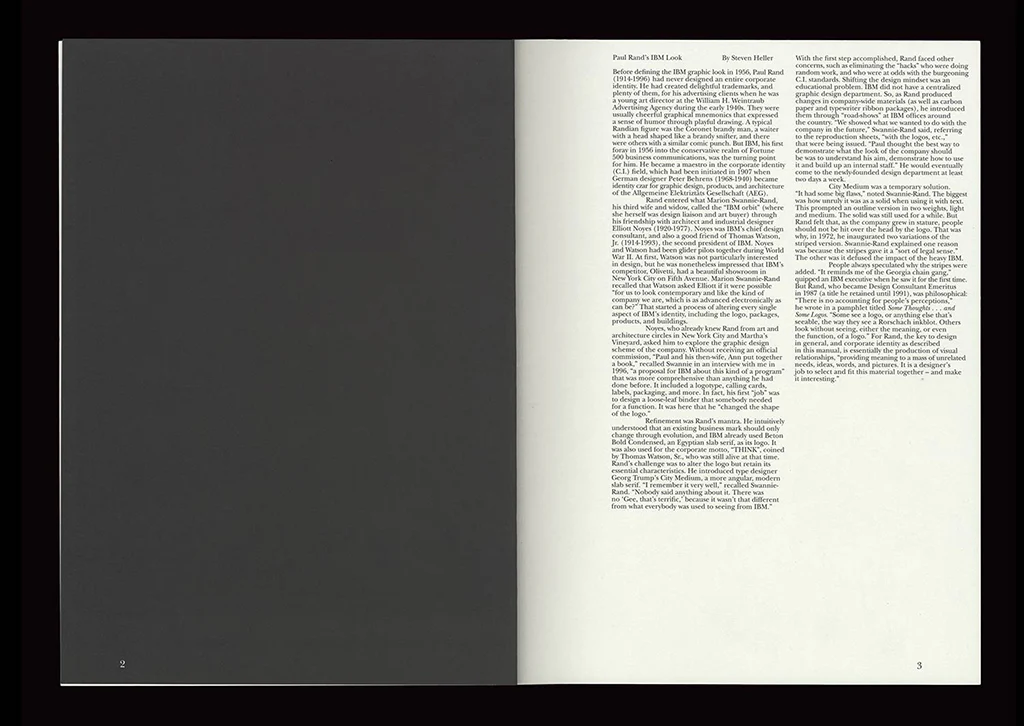 IBM - Paul Rand’s Graphic Standards Manual - Image 4
