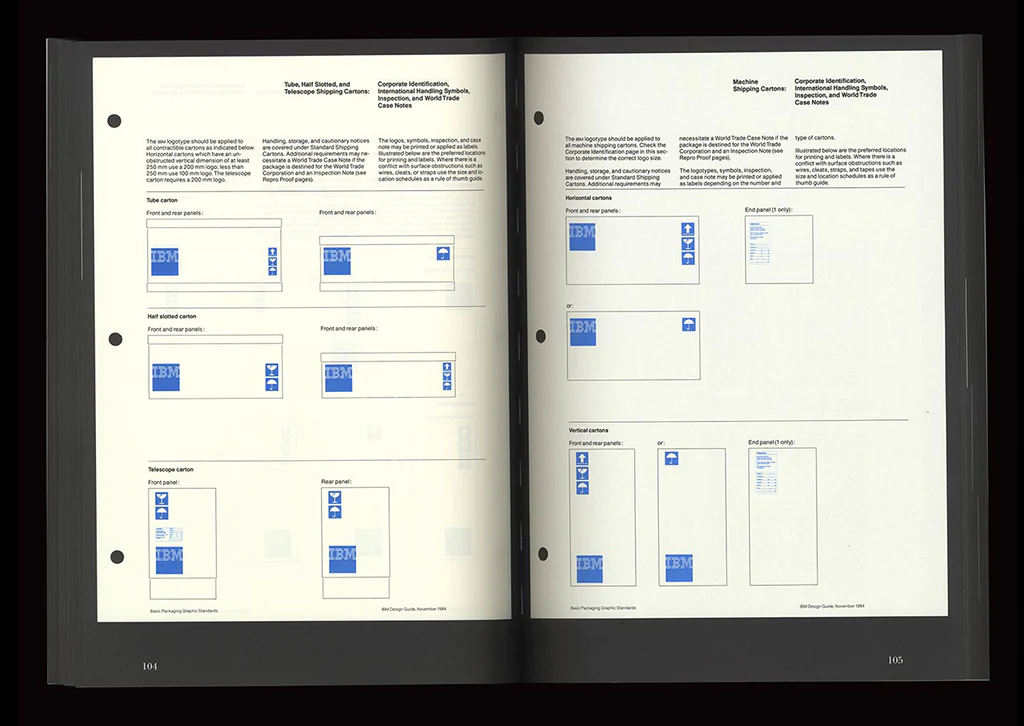 IBM - Paul Rand’s Graphic Standards Manual - Image 7