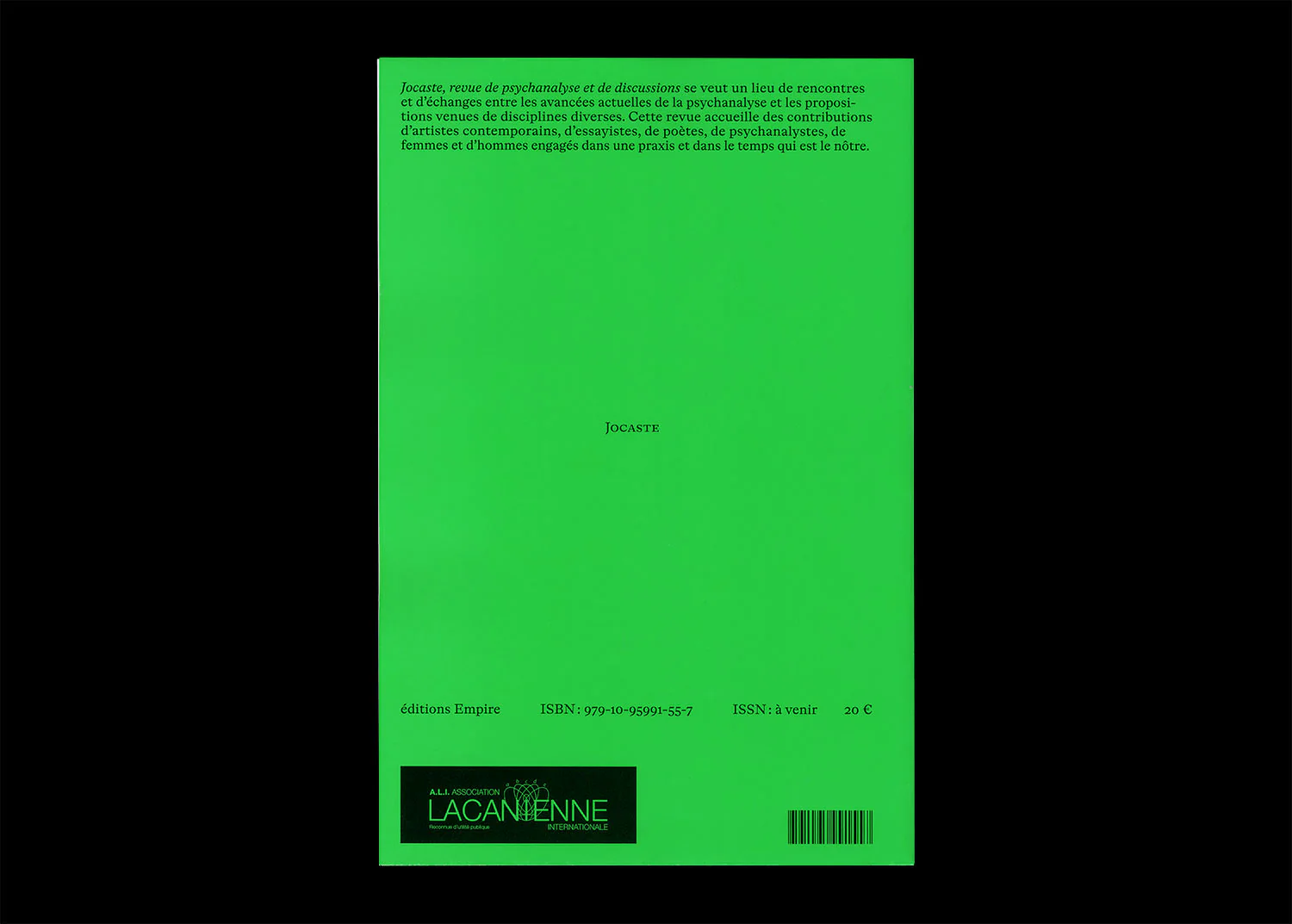 Jocaste - N°0 Revue de psychanalyse et de discussions - Image 3