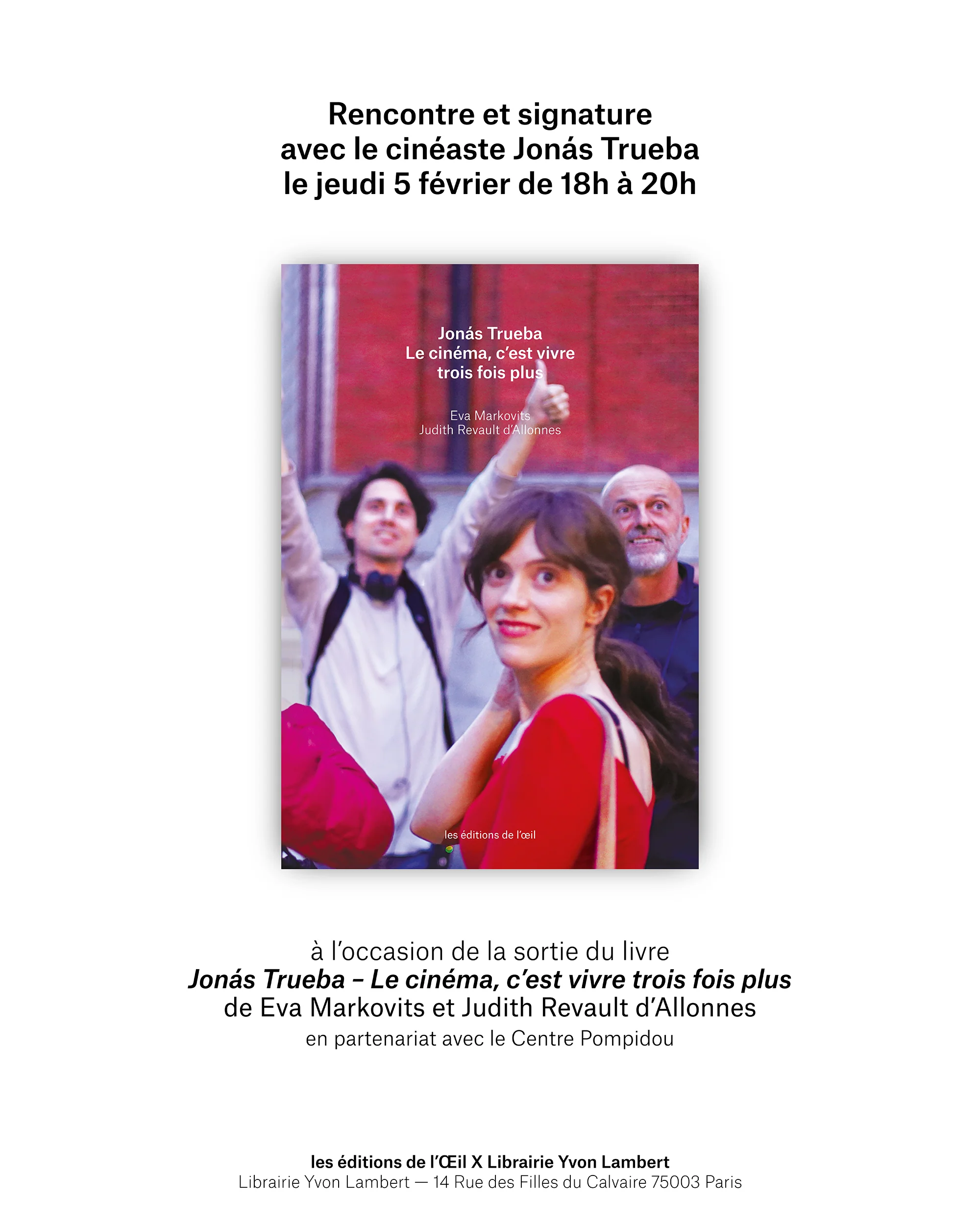 Jonás Trueba - Le Cinéma, c'est vivre trois fois plus - Image 2