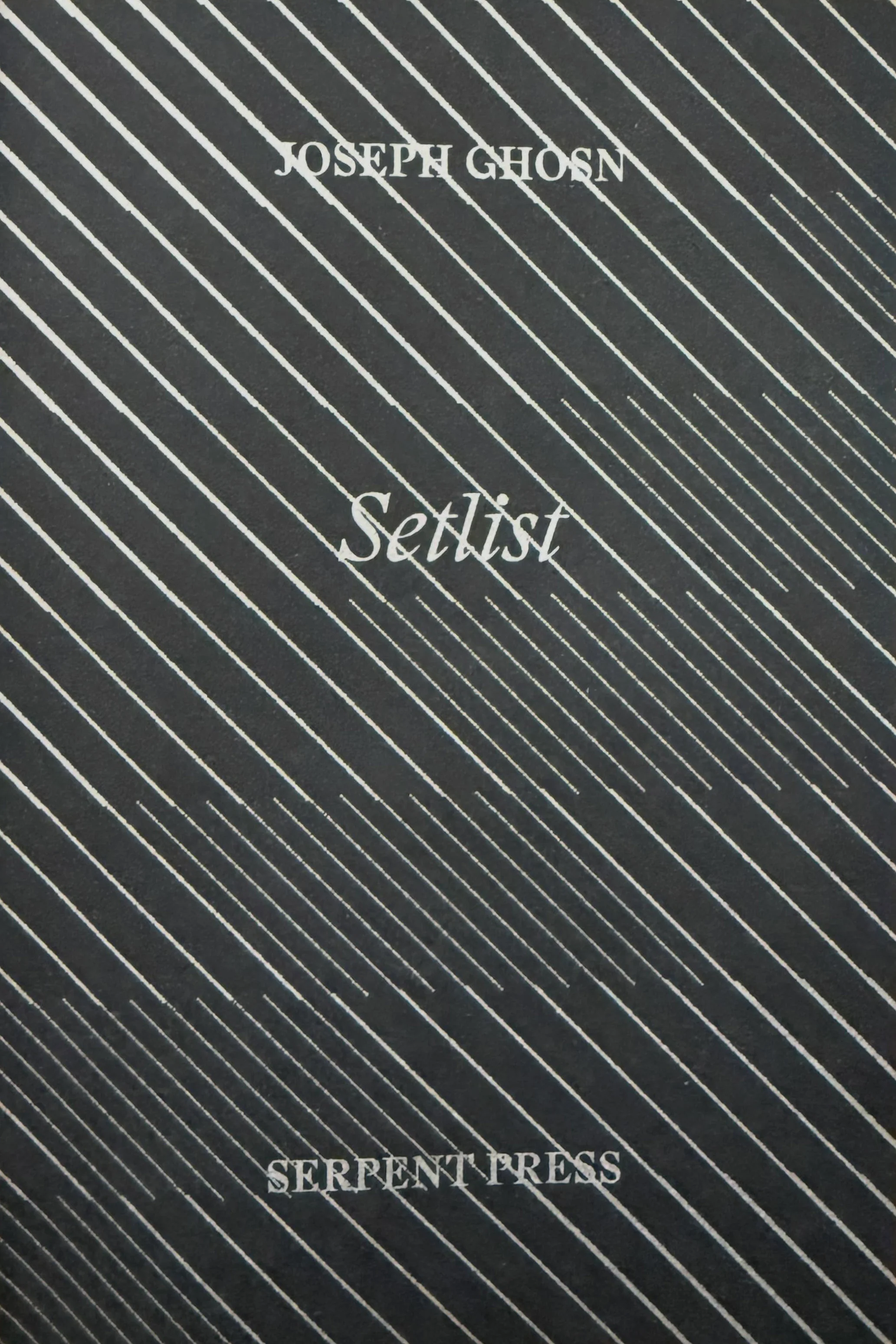 Joseph Ghosn - Setlist