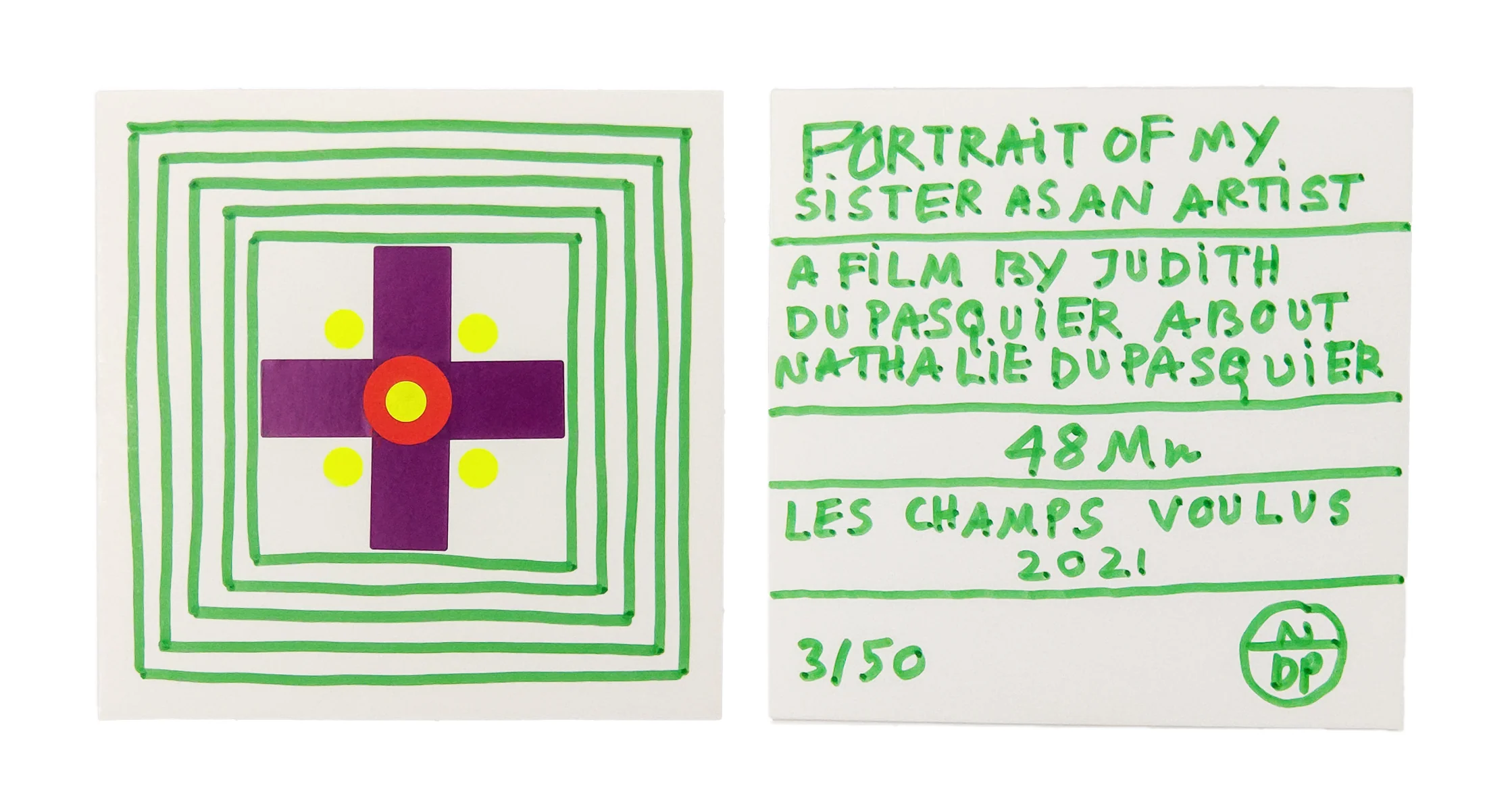 Judith Du Pasquier - Portrait of my sister as an artist (DVD) - Image 3