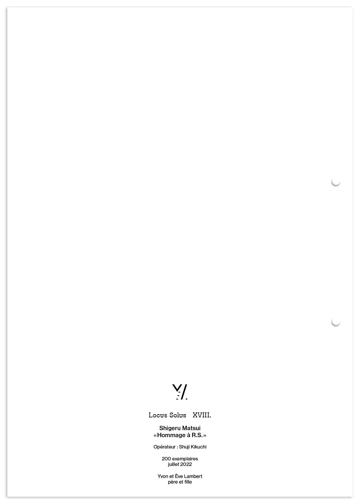 Locus Solus XVIII. - Shigeru Matsui - Image 2
