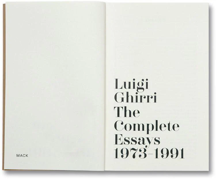 Luigi Ghirri - The Complete Essays 1973-1991 - Image 2