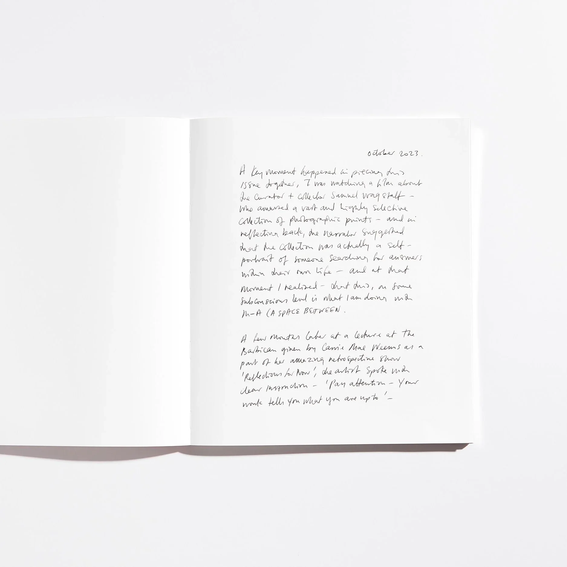 M-A (A SPACE BETWEEN) - Issue 3 "MENISCUS" - Image 5
