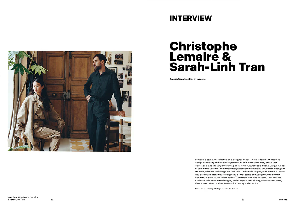 Magazine B Issue #90 : LEMAIRE - Image 4