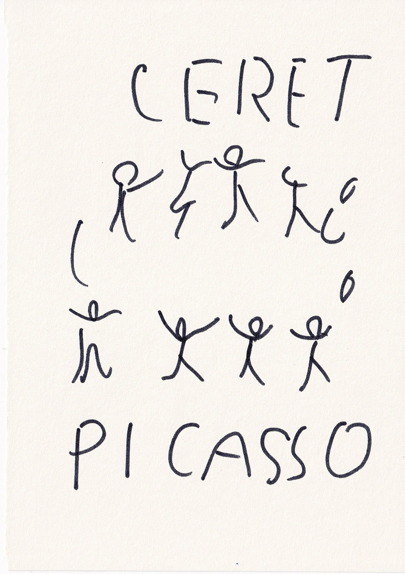 Masanao Hirayama - Picasso and I and I, 2026 (Original Drawings) - Image 4