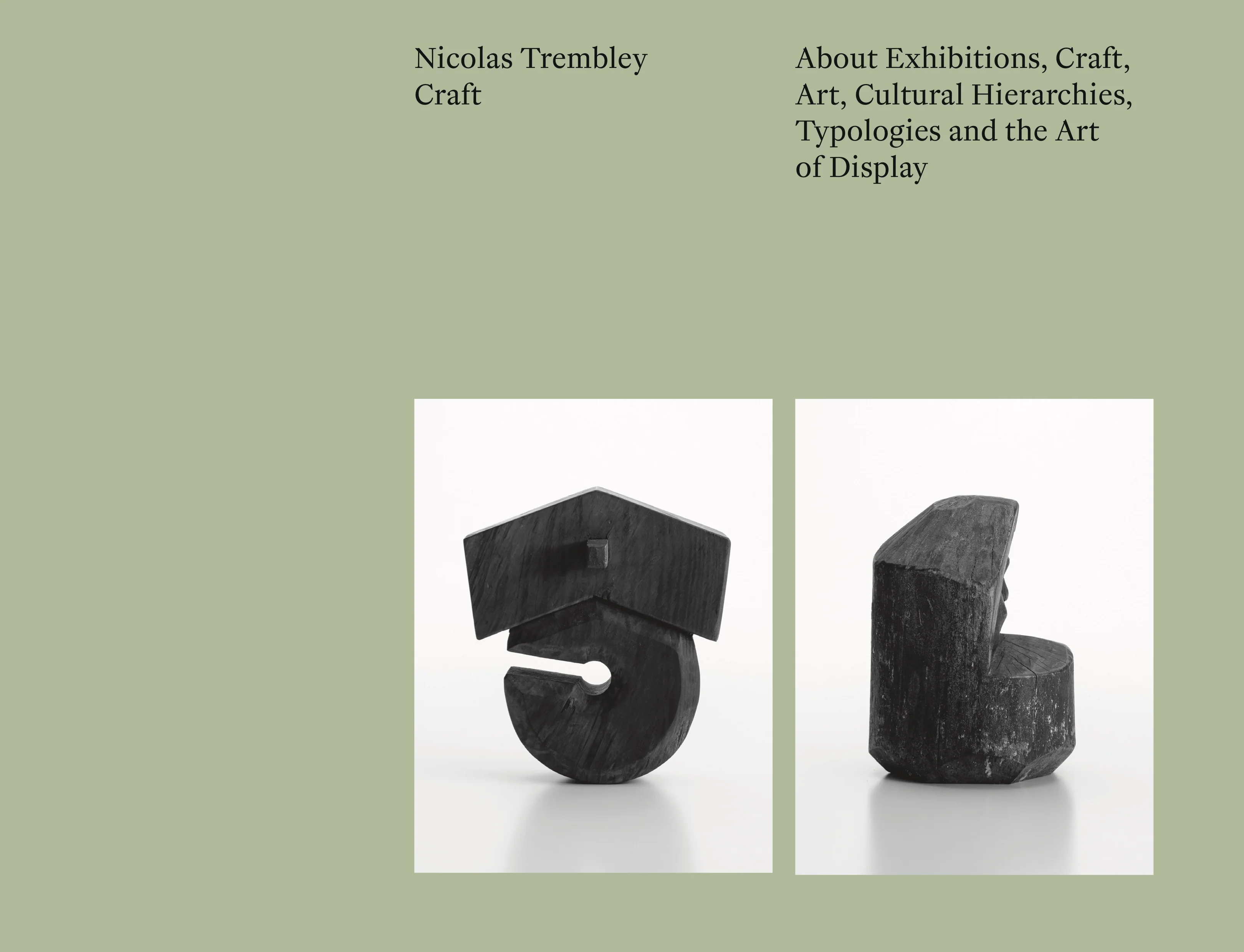 Nicolas Trembley - Craft