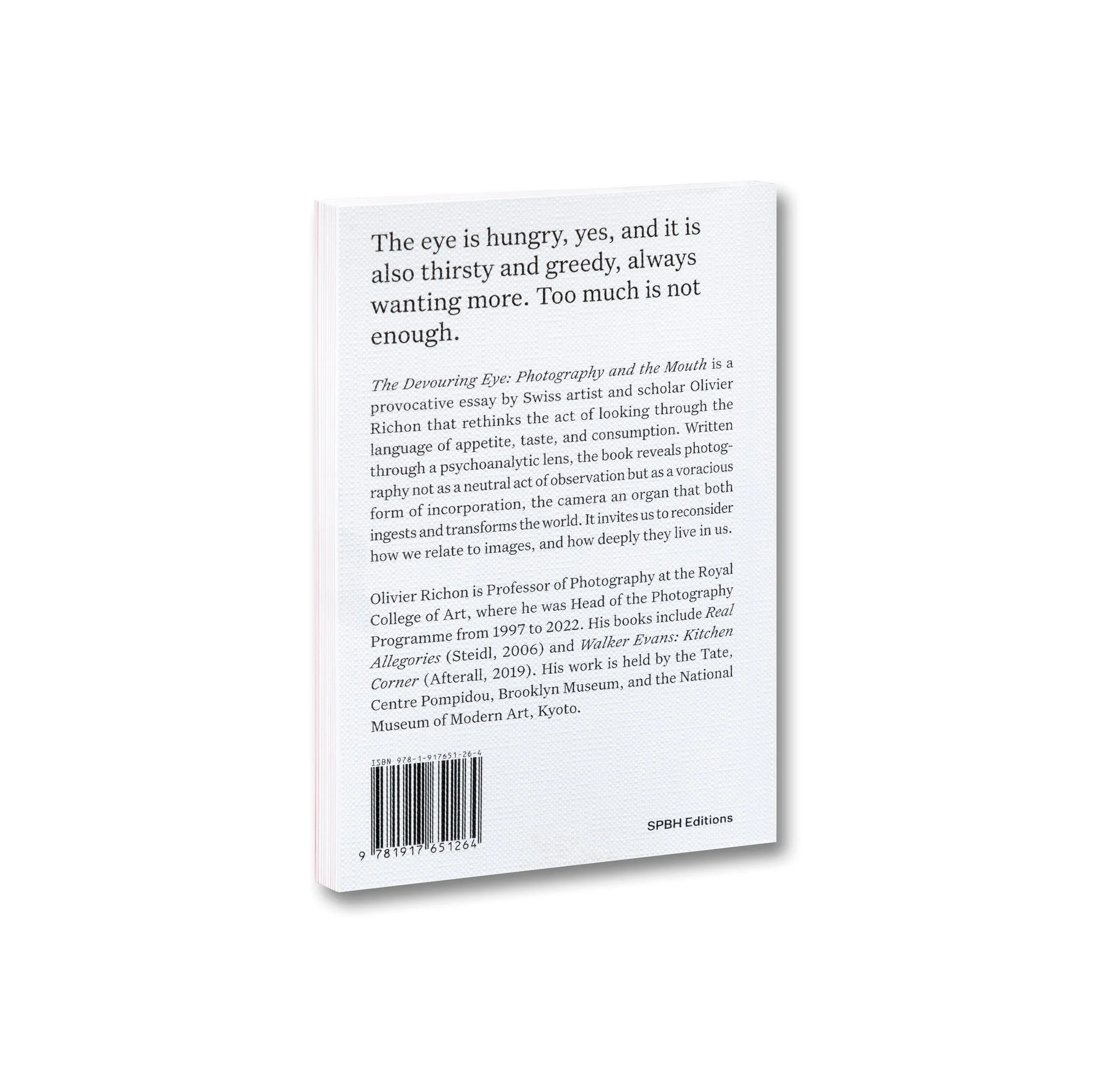 Olivier Richon - The Devouring Eye: Photography and the Mouth - Image 2