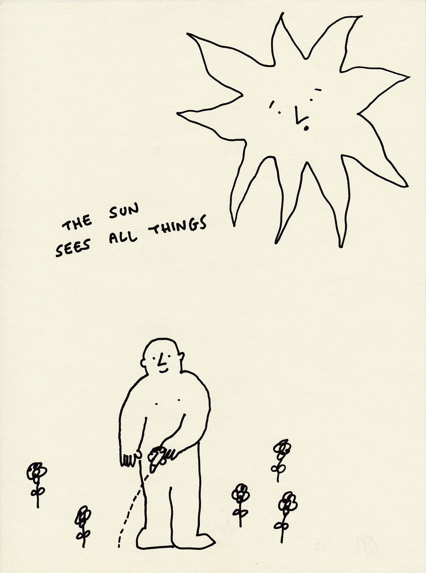 Orfeo Tagiuri - Little Passing Thoughts, 2023 (Drawings) - Image 10