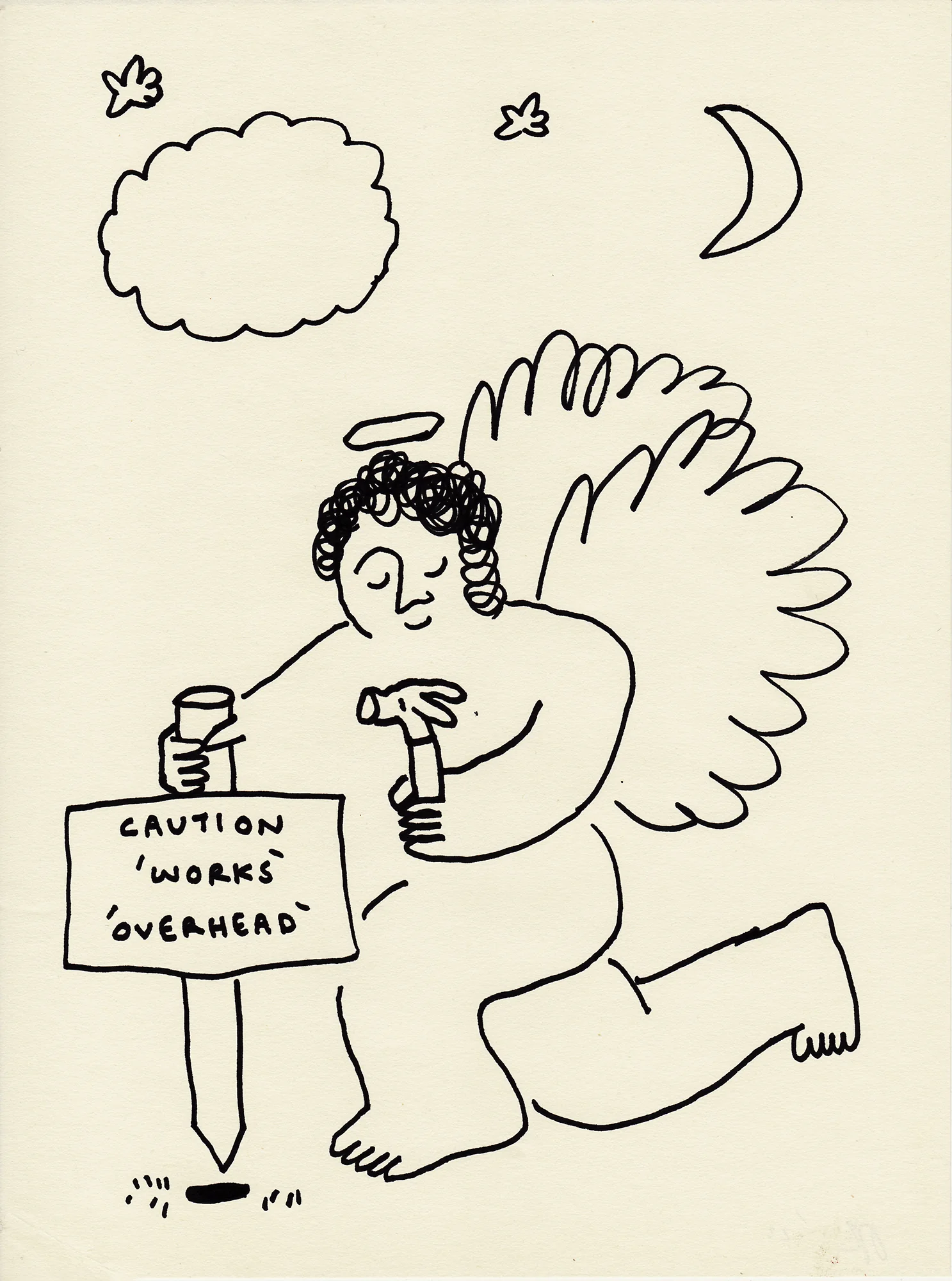 Orfeo Tagiuri - Little Passing Thoughts, 2023 (Drawings) - Image 39
