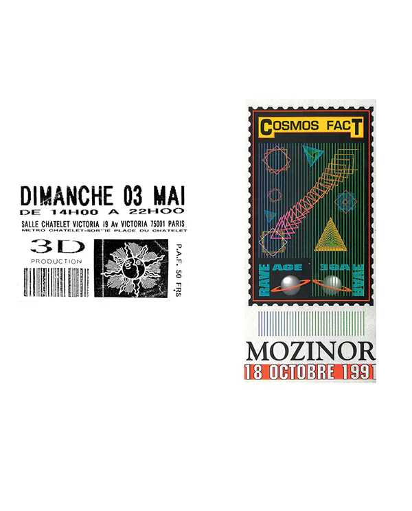 Paris Rave Flyers 1991-1994 - Image 3
