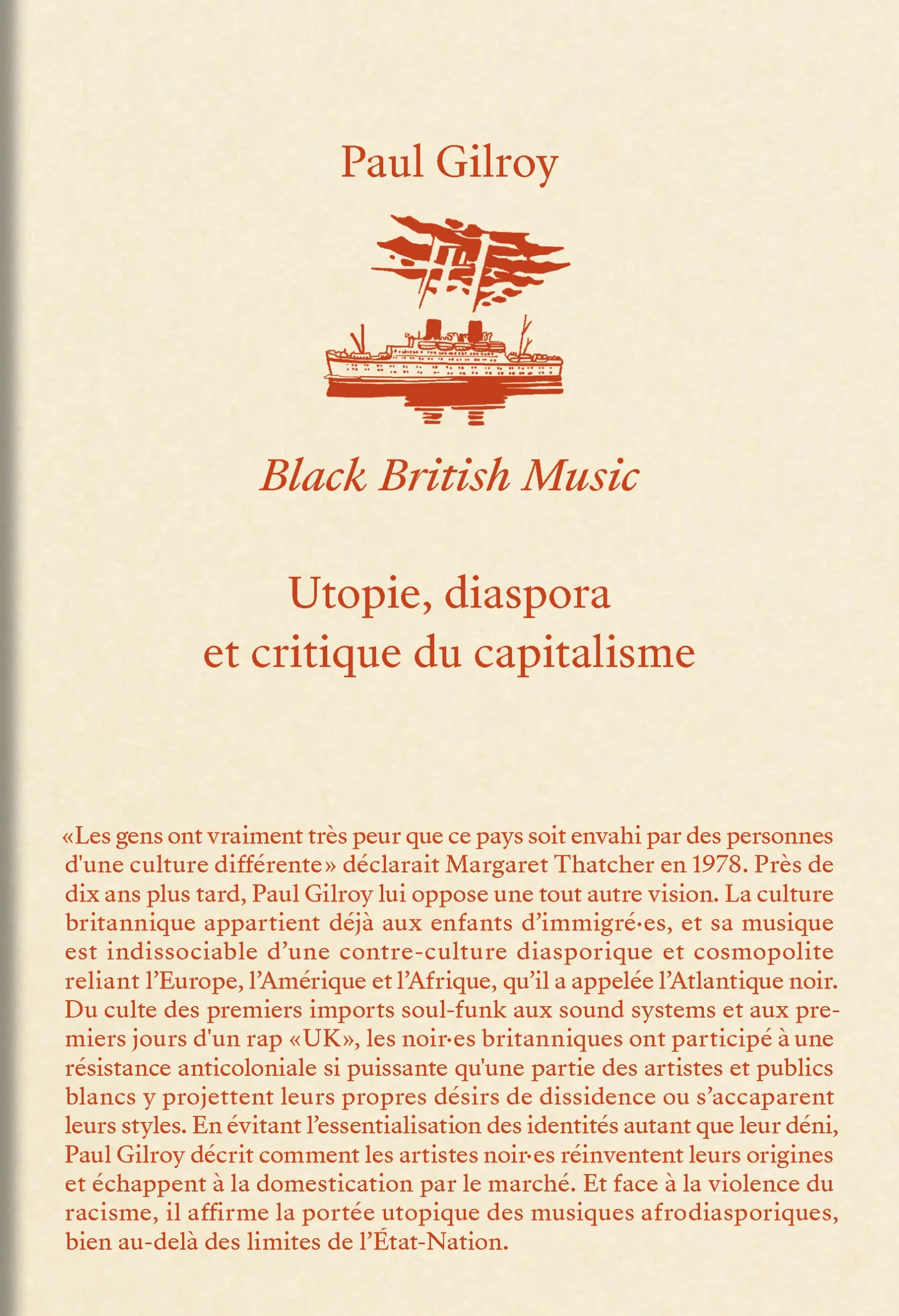 Paul Gilroy - Black British Music
