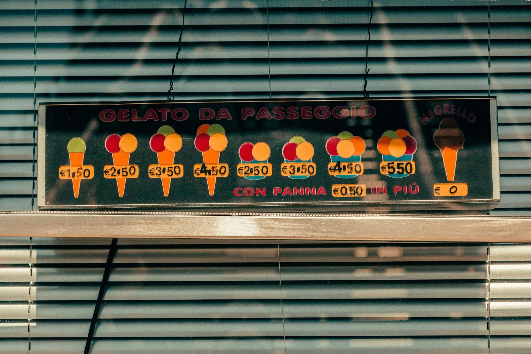 Romain Laprade - Gelateria, Venise, 2022
