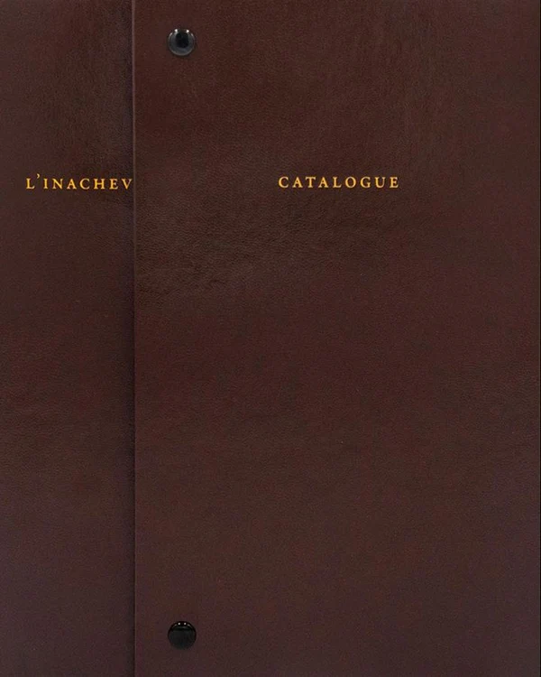 Sophie Calle - Catalogue raisonné de l’inachevé