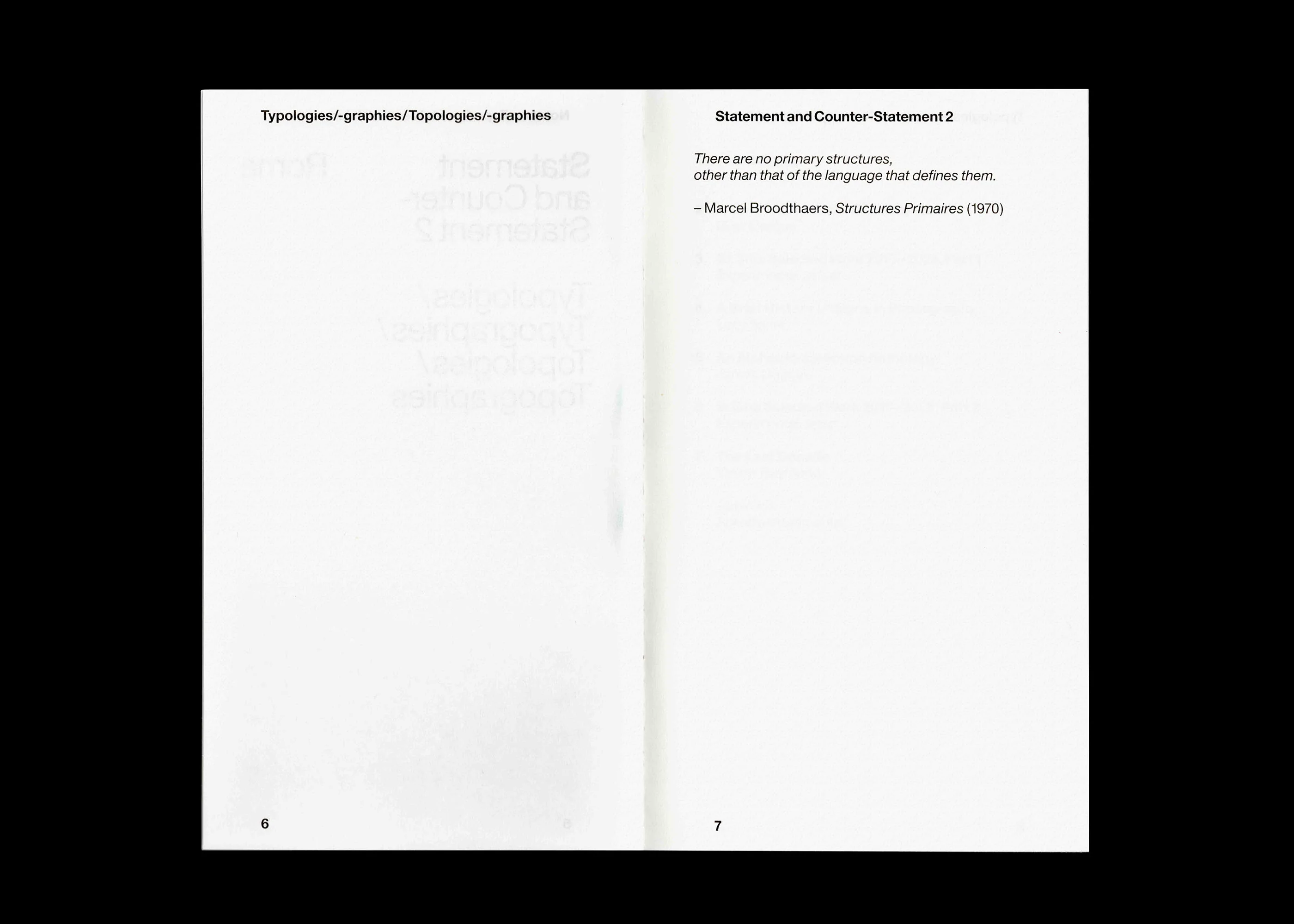 Statement and Counter-Statement 2: Typologies/Typographies/Topologies/Topographies (Notes on Experimental Jetset / Vol. 4) - Image 4