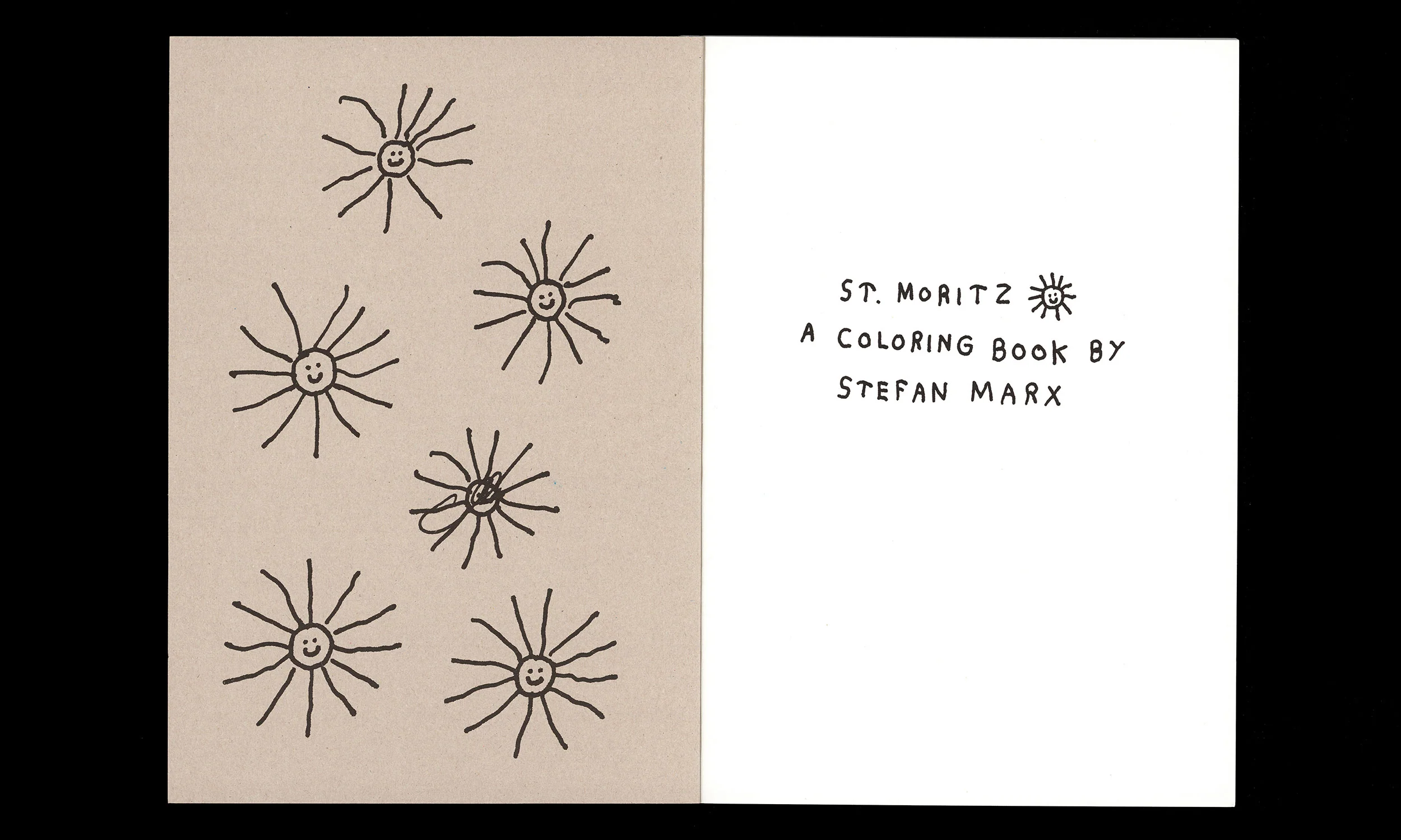 Stefan Marx - St. Moritz, A Coloring Book - Image 4