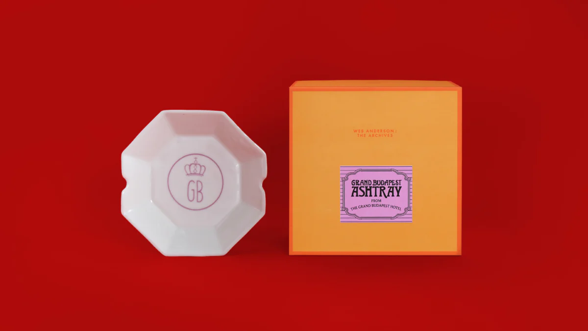 Wes Anderson : The Archives "Grand Budapest" Ashtray - Image 5