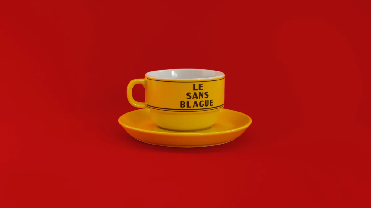 Wes Anderson : The Archives "Le Sans Blague" Cup and Saucer - Image 4