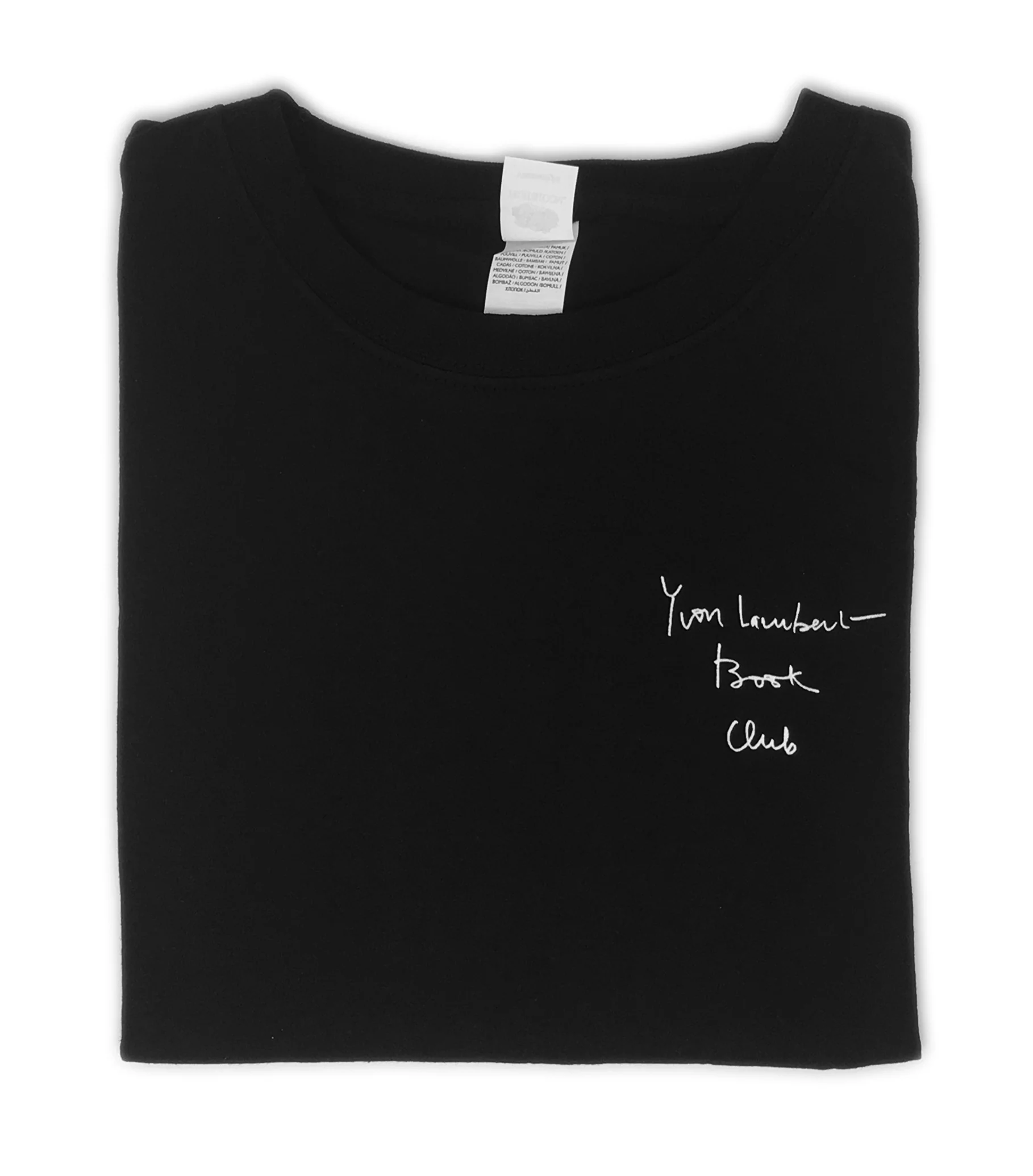 Yvon Lambert Book Club t-shirt (Black)