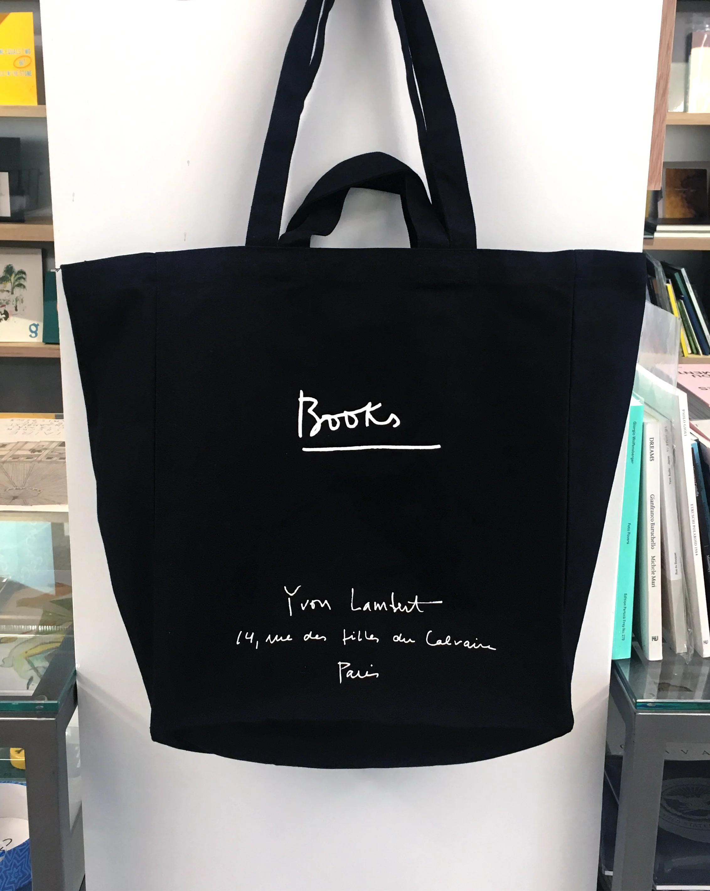 Yvon Lambert Large Tote Bag Black - Image 3